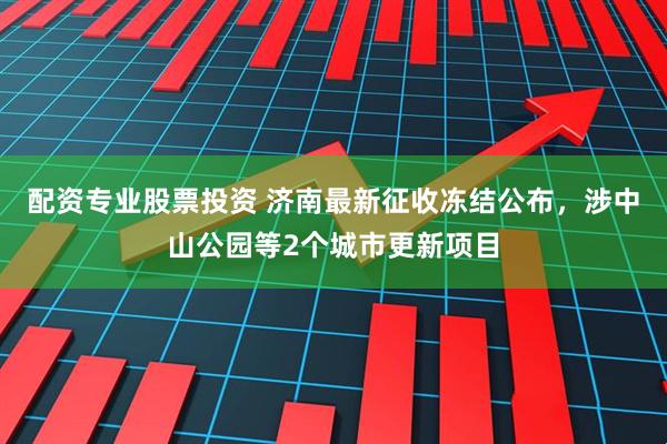 配资专业股票投资 济南最新征收冻结公布，涉中山公园等2个城市更新项目